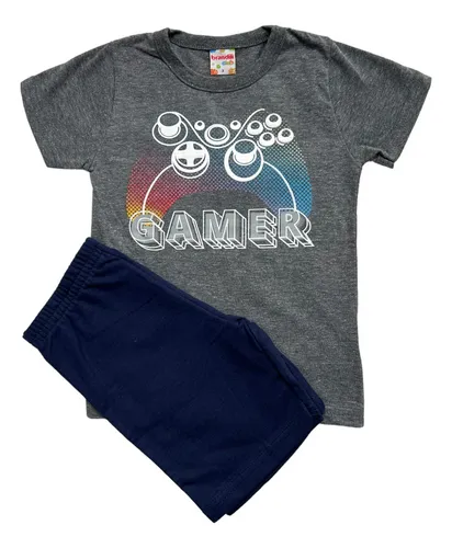 Conjunto infantil store masculino brandili
