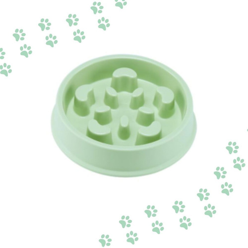 Plato Come Lento Para Mascotas Anti-ansiedad/ Fauna Salud