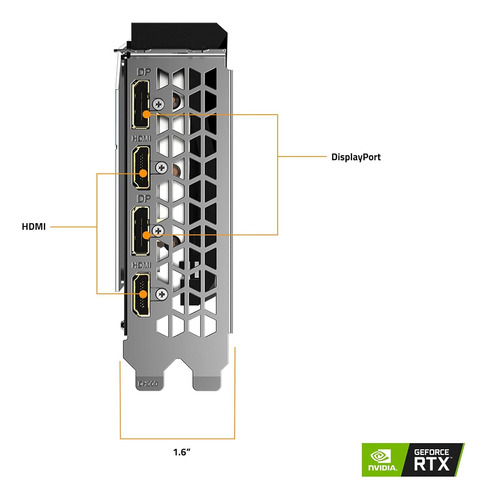 Gráficos Gigabyte Geforce Rtx 3060 Gaming Oc 12g (rev2.0)...
