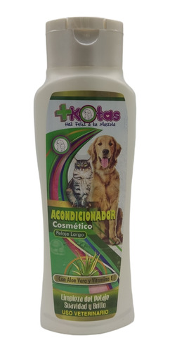 +kotas Happy Acondicionador 400ml Para Perros Y Gatos