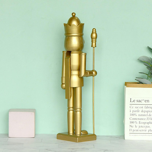 Estatua Del Rey Cascanueces Adornos De Mesa De Cascanueces D