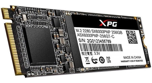 Disco Sólido Gaming Adata 256gb M.2 2280 Pci Express Nvme  