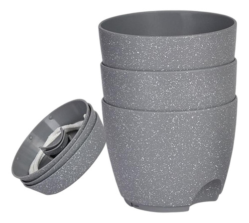 3 Uds Macetas De Riego Automático Contenedor De Macetas