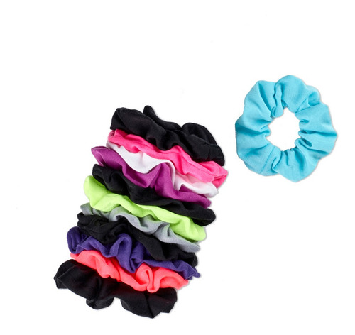 Donas Para Cabello Flourescentes Scrunchies 33509smx