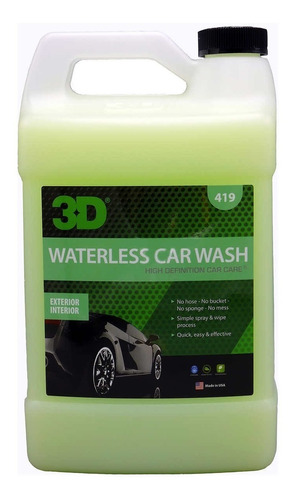 3d Waterless Car Wash Lavado Sin Agua 4 Lts - Allshine