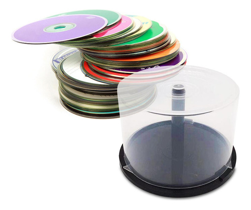 . Unidades De Almacenamiento De Cd Y Dvd, Caja Tipo Cubo,