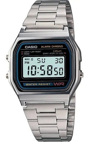 Relógio Masculino Casio Digital Esportivo A158wa