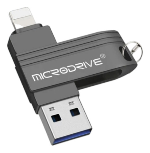 Memoria Usb 64gb Metal 2 En 1 Para iPhone iPad 3.0 Lightning