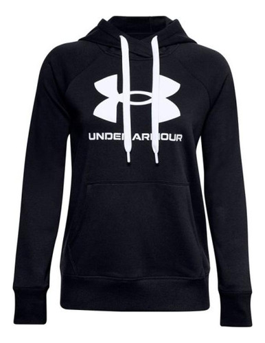 Polerón Mujer Under Armour Rival Fleece Logo Negro