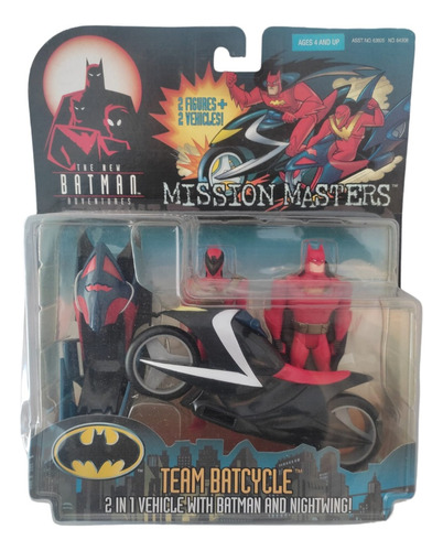 Batman Y Nightwing Batman Mission Masters Hasbro Vintage