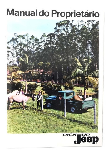 Manual Do Proprietario Pickup Jeep 1966 + Brinde