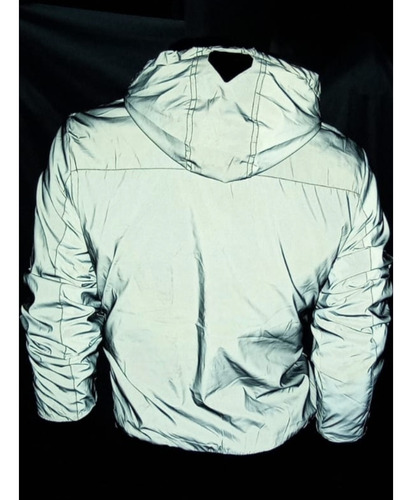 Chamarra Reflejante Impermeable Desmontable Chaqueta Afelpad