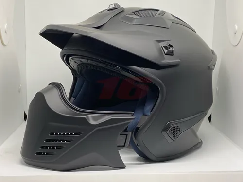 Casco Moto Abierto Avx Fs908 Negro Mate L Motoshop16