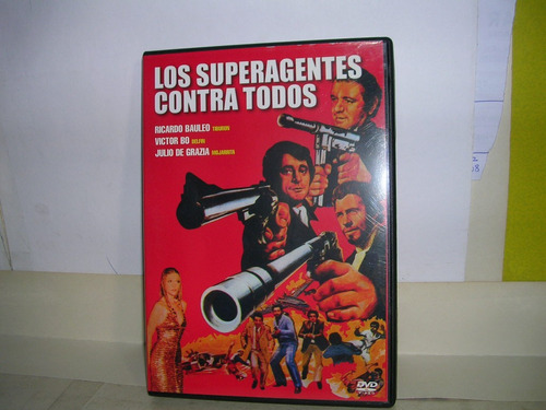 Los Superagentes Contra Todos ( Bauleo/bo/de Grazia)- Dvd