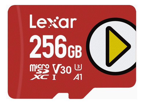 Cartao De Memoria Lexar Play, 256gb, Microsdxc Uhs-i