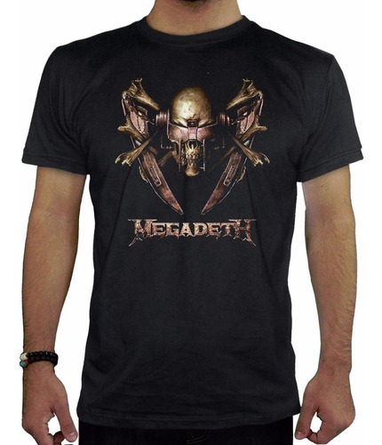 Remeras Hombre Estampadas  Megadeth1  Inkpronta