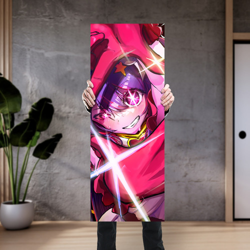 Cuadro Grande 30x80 Cm Oshi No Ko Ai Hoshino Resplandor