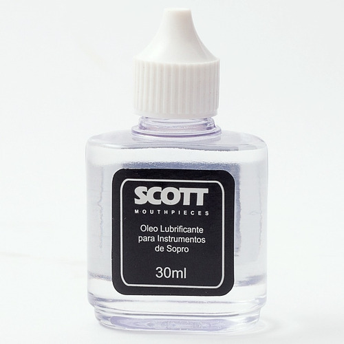 Oleo Mineral Lubrificante Para Instrumentos Sopro Scott 30ml