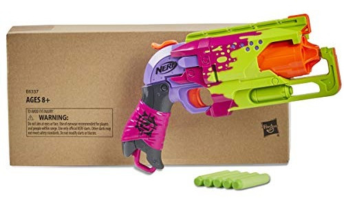 Lanzador Nerf Zombie Strike Hammershot
