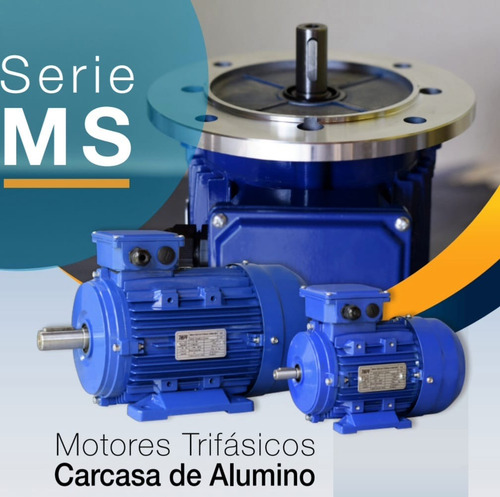 Motor Trifásico 4hp 1500rpm Con Patas Servicio Continuo 380v