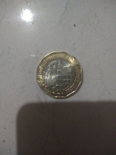 Moneda Nacional $20.00 500 Años De La Fundación De Veracruz
