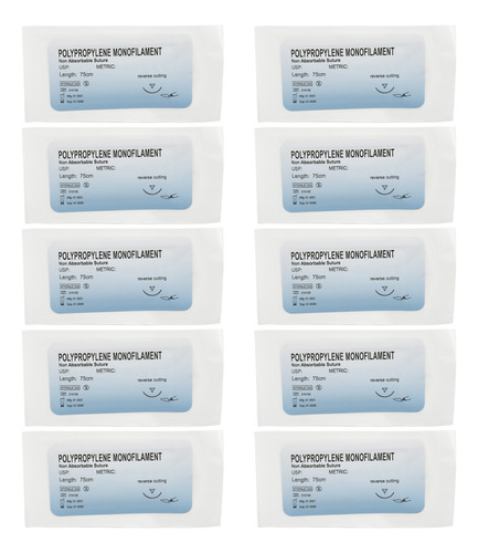 12 Ppcs Suture Practice Hild Package Individual Polypropilen