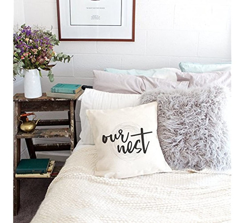 The Cotton Y Canvas Co. Nuestra Funda De Almohada, Funda De