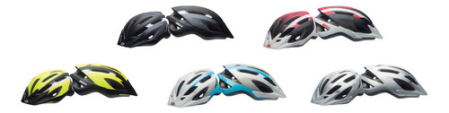 Casco Bicicleta Bell Crest 54 - 61 Cm Mtb Ruta Color Negro