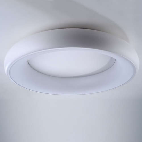 Imagen 3 de 8 de Plafón Minimalista 40w De Potencia Led Dimerizable Calido