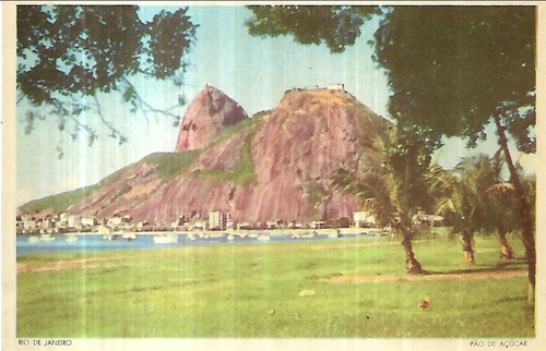 Tarjeta Postal Río De Janeiro Pan De Azúcar