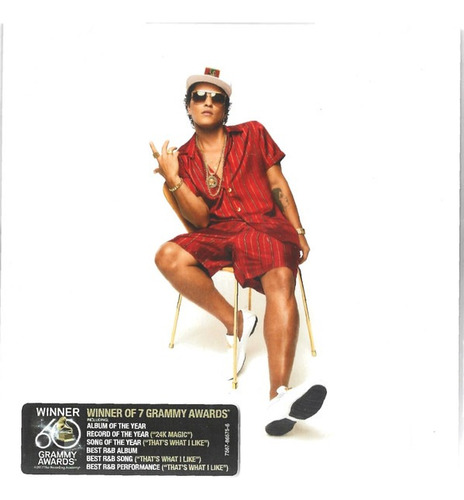 Bruno Mars Xxivk Magic Cd+ Blu Ray Nuevo Sellado Musicovinyl