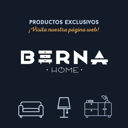 Imagen 3 de 3 de Mesa De Comedor Madera Y Hierro 135cm Oferta! Berna Home
