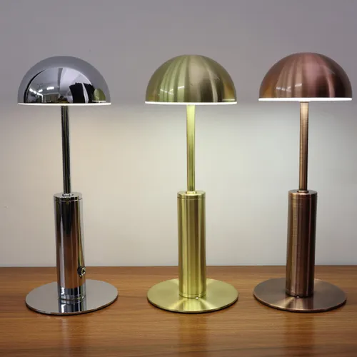 Lámpara De Mesa De Bar Recargable Led, Moderna Y Sencilla