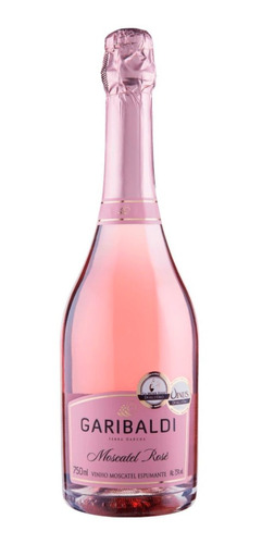 Imagem 1 de 6 de Espumante Rosé Moscatel Garibaldi 750 Ml