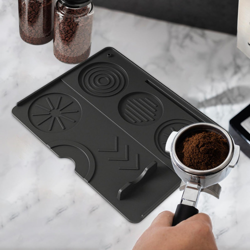 Cafeteira Tamp Tamp Tamp Tamp Cafetle Acessório Pad Preto