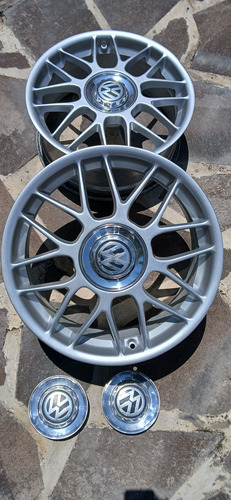 Rin Bbs Rc 18 Pulgadas Barrenacion 5 En 100 Plateado (Usado)