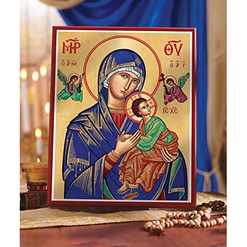 Placa Montada De Nuestra Señora Del Perpetuo Socorro, ...