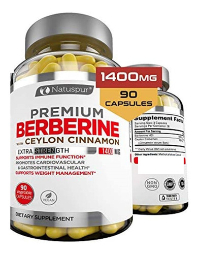 Berberina Premium Hcl Plus 