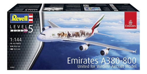   Emirates Airbus A380-800 Wildlife 1/144 Revell 03882