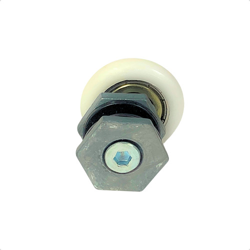 Roldana Box Vidro Banheiro Blindex Eutudo 2 Unidades Metal Rolamento Blindado Alta Resistencia Suave