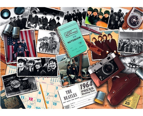 13995 Beatles 1964 Fotos Rompecabezas Ravensburger 1000 Pzas