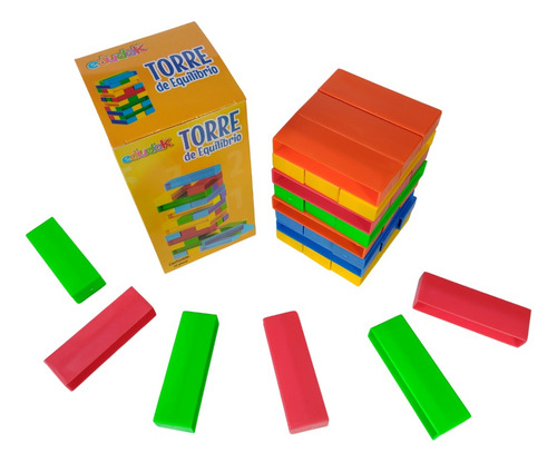 Juego Torre De Equilibrio Didáctico Niños