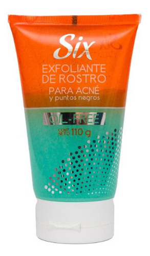 Exfoliante Six Rostro Puntos Negros 110 Grs