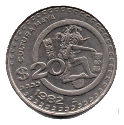 Oferta  Moneda Del Recuerdo Cultura Maya                C13