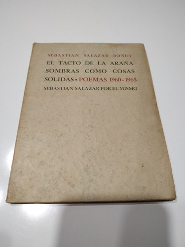 Varios Poemas - Sebastián Salazar Bondy - Ed 1966