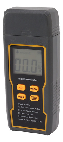 Medidor Digital De 4 Modos Com Display Lcd De Madeira