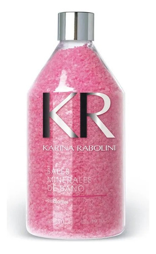 Sales Minerales De Baño Karina Ravolini Rosa 550g