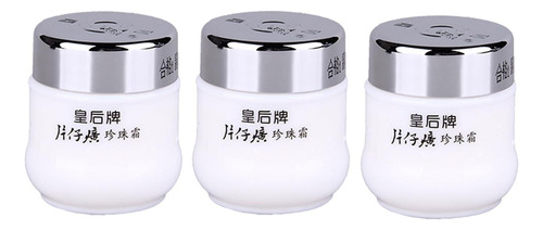 1 Pacote De 3 Pcs Pianzaihuang Pearl Radiant Creme Facial, H