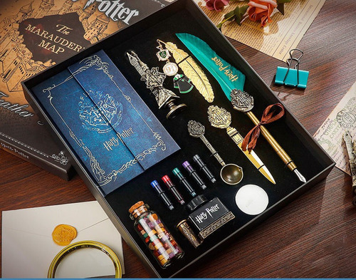 . Pluma Estilográfica Harry Potter Quill Ink Bladder De 15
