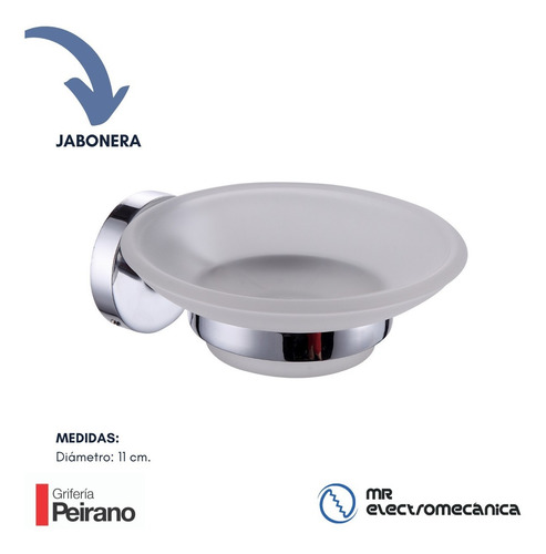 Juego De Baño Completo Peirano Linea 12000 Kit 5 Piezas